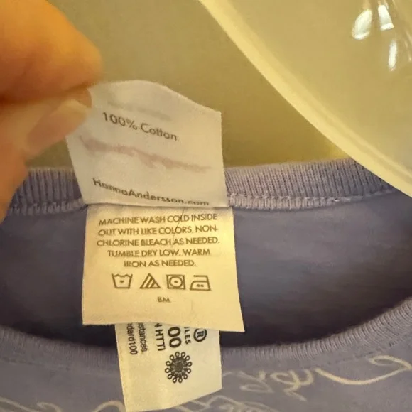 Hanna Andersson Purple Dress With Unicorns - Picture 3 of 6